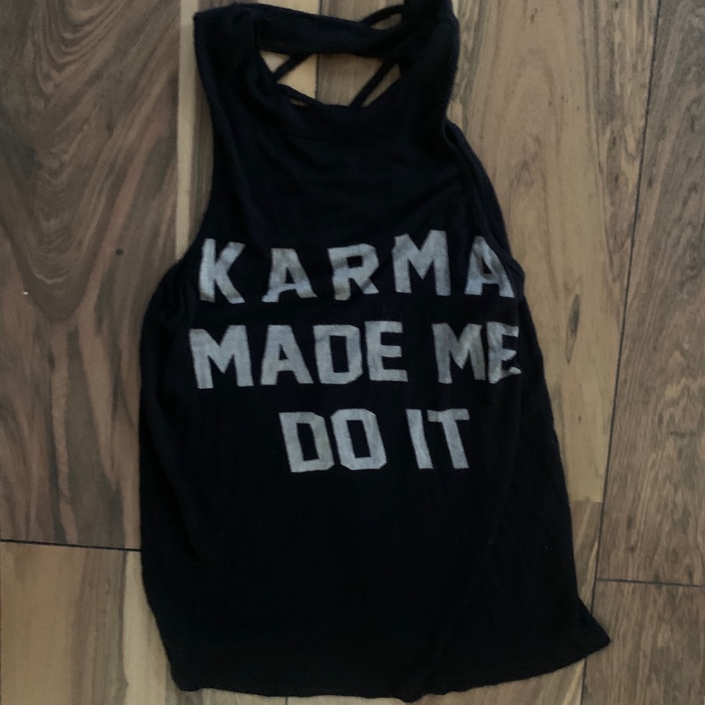 black halter tank